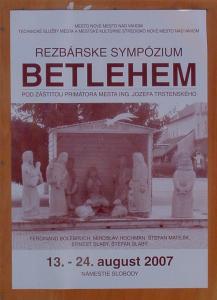 Rezbárske sympózium Betlehem