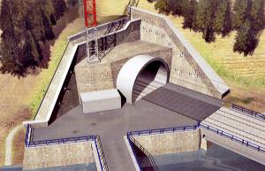 Dvojkoľajový tunel cez Turecký vrch