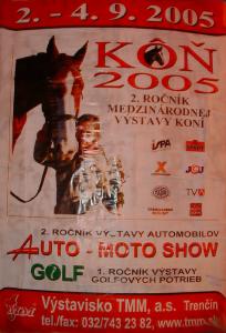 Kôň 2005, Auto-moto show, Golf