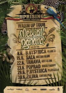 Uprising Warm Up Tour s kapelou Medial Banana