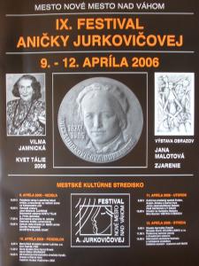 Pozvánka na IX. ročník Festivalu Aničky Jurkovičovej