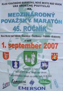 45. ročník Považského maratónu