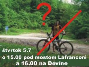 PROTESTNÝ BICYKLOVÝ VÝLET